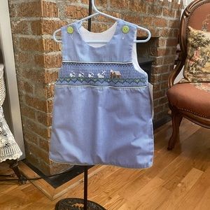 NWT Wish Upon A Star Toddler Girls Smocked Dress size 2T